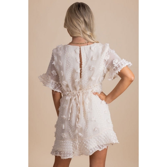 Bella Ella Moving On Textured Mini Dress - Picture 9 of 9